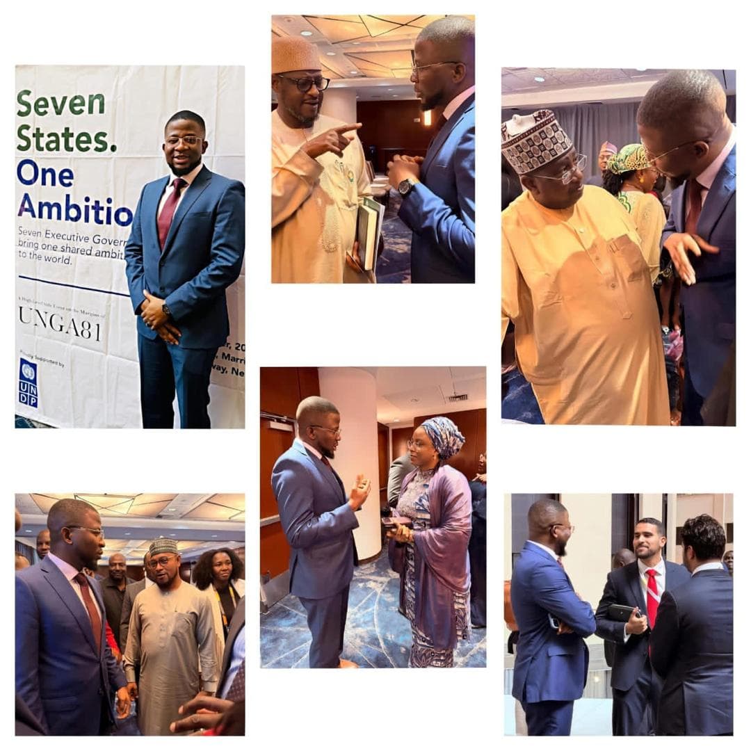 Capt. Oyeleke Folajuwon Oluwole engaging participants at the UNGA81 high-level side event on the North-West Nigeria Framework